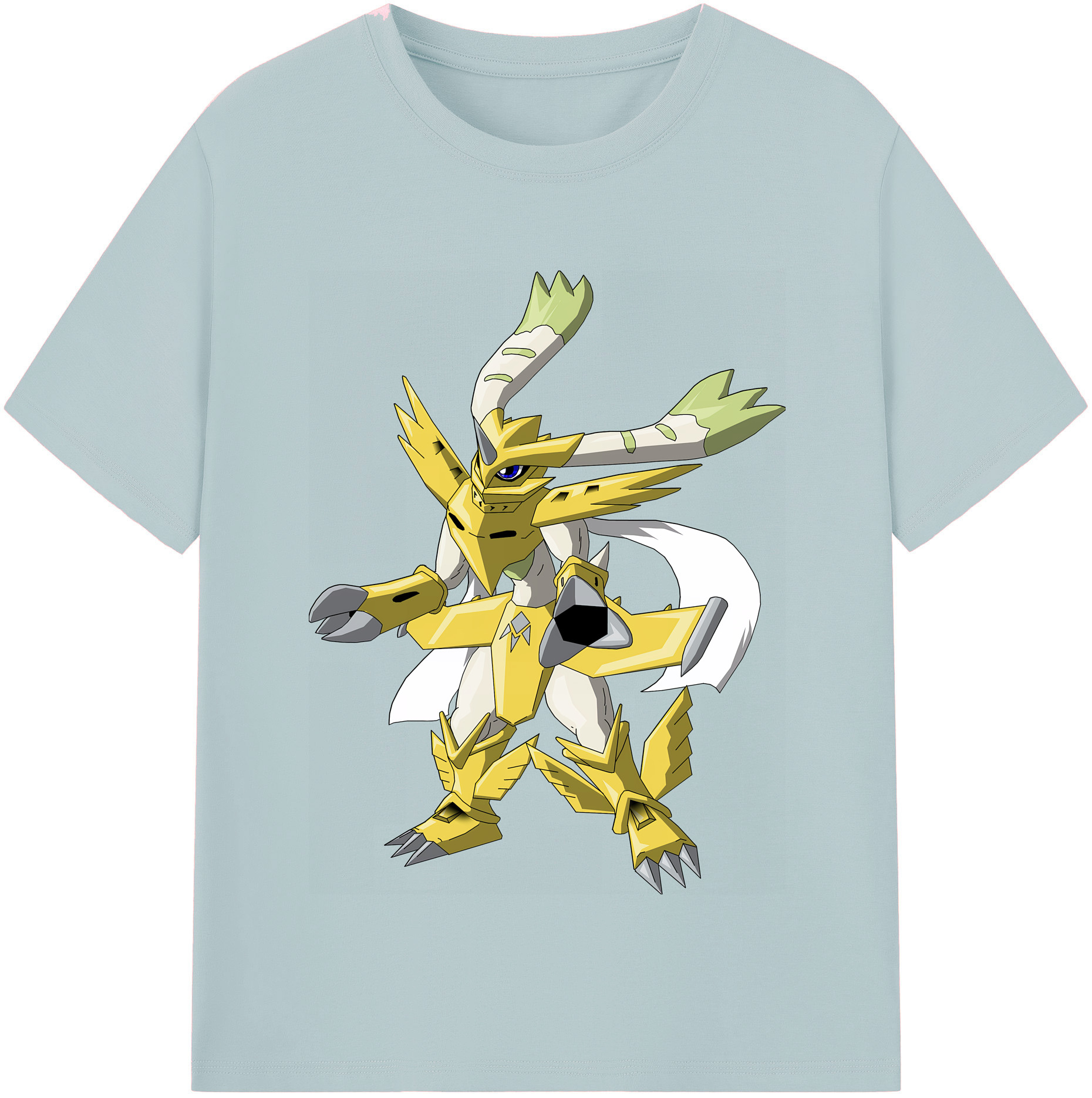 （画像用） Digimon デジタルモンスター/デジモン 綿100％半袖Tシャツ（フロントプリント）